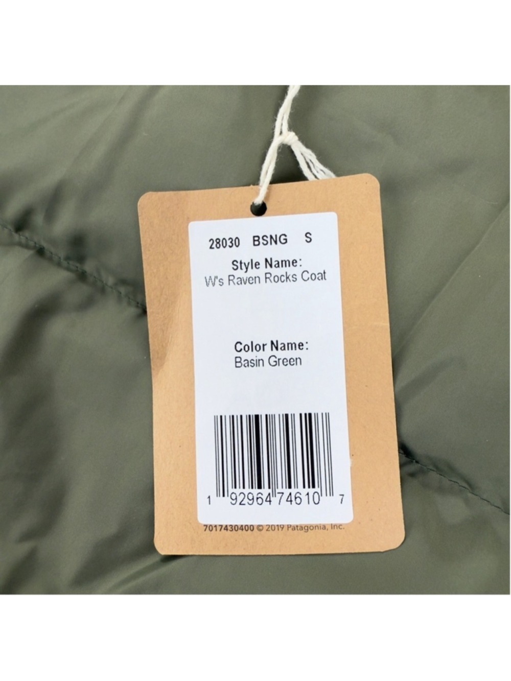 Patagonia NWT Women's Size Small Raven Rocks 75% Down 25% Feathers 28030 - Picture 6 of 13